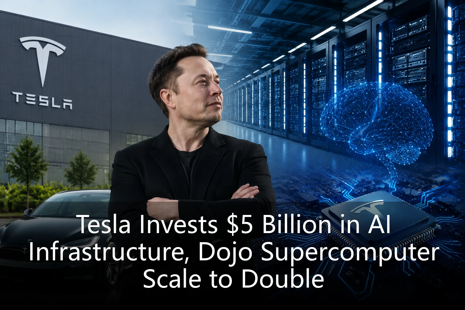 Tesla Invests $5 Billion in AI Infrastructure, Dojo Supercomputer Scale to Double