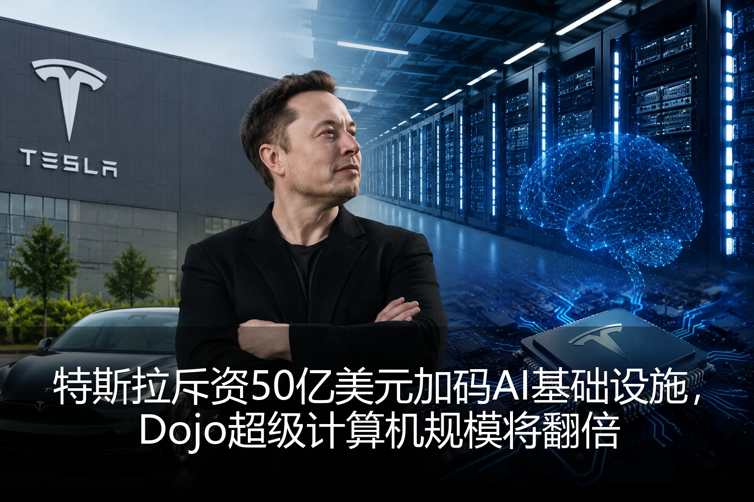 特斯拉斥资50亿美元加码AI基础设施，Dojo超级计算机规模将翻倍