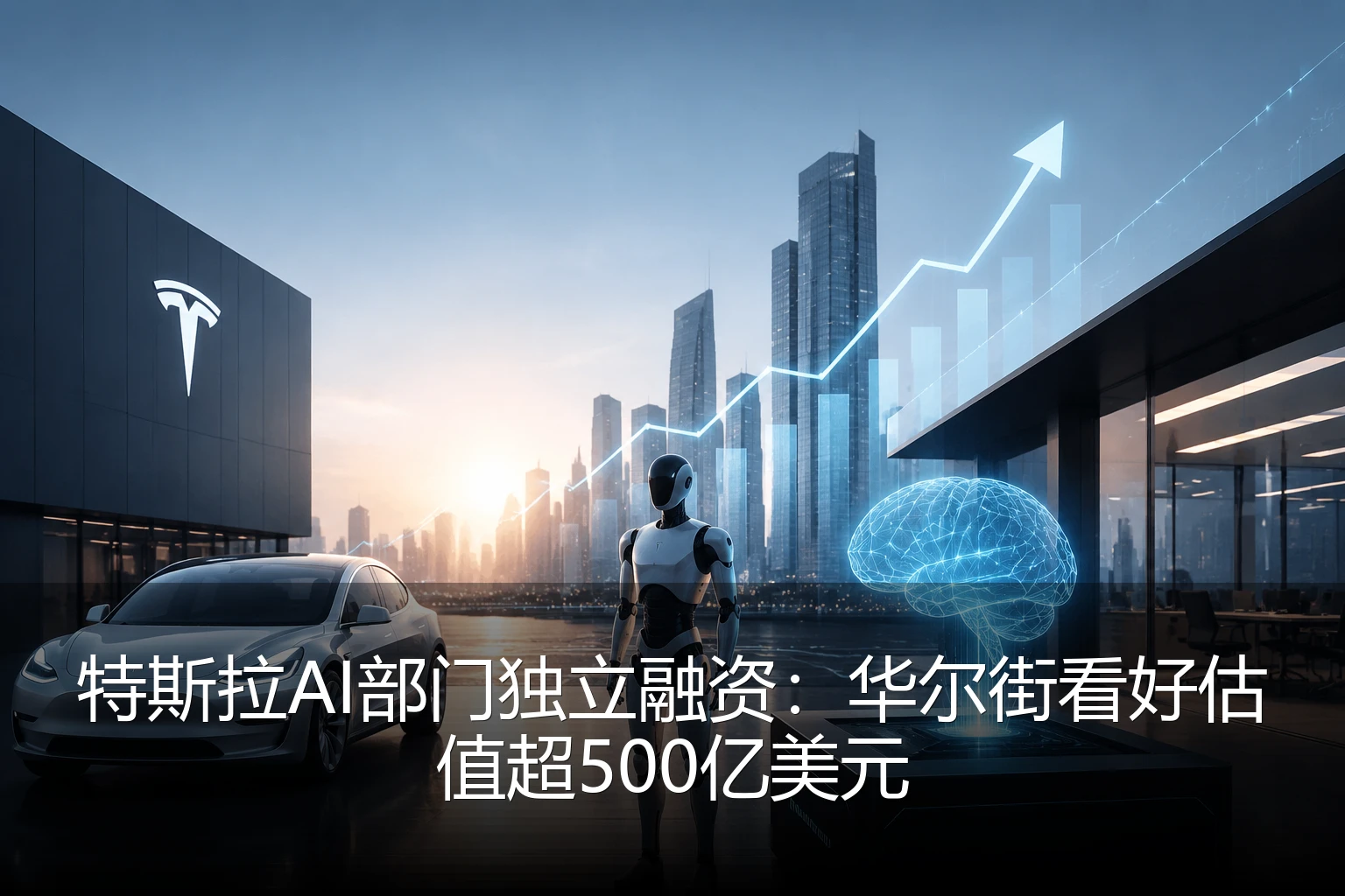 特斯拉AI部门独立融资：华尔街看好估值超500亿美元