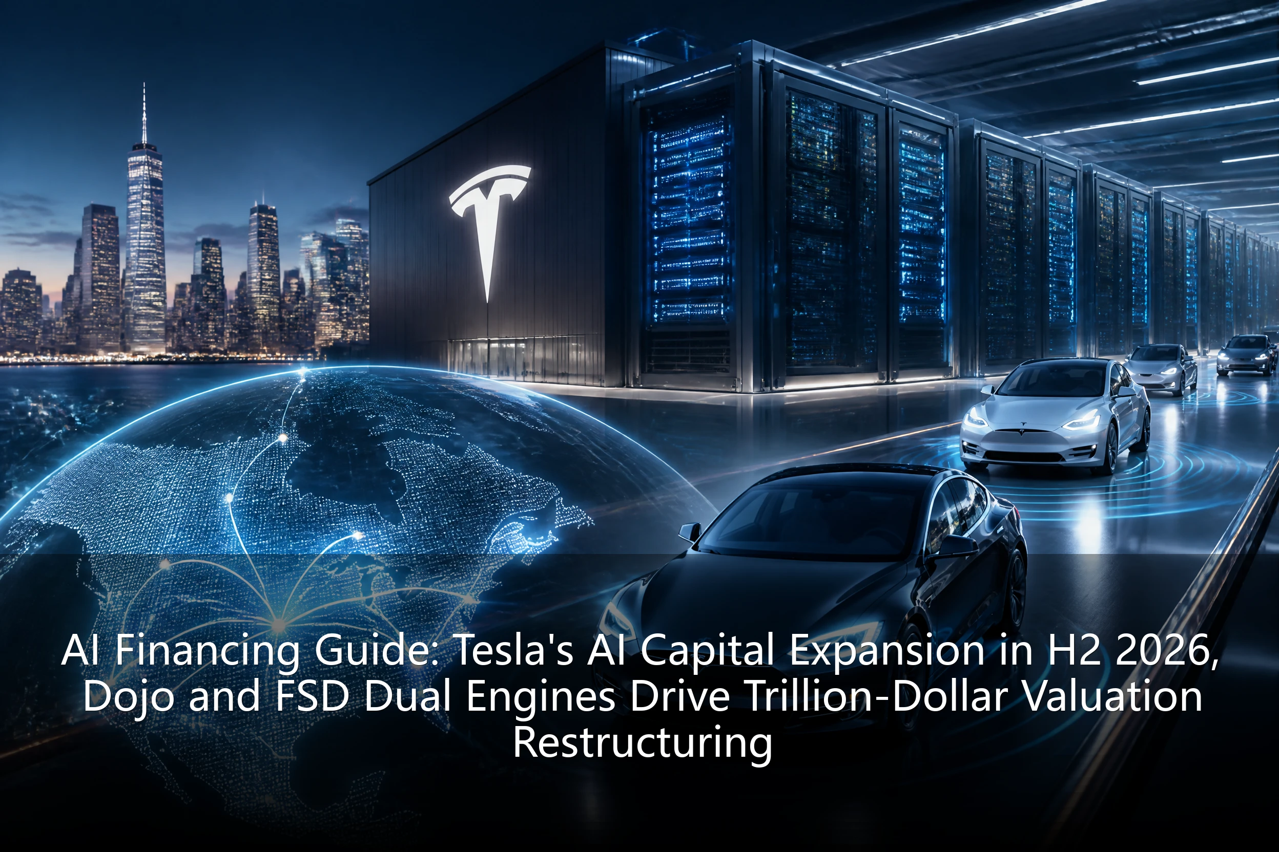 AI Financing Guide: Tesla's AI Capital Expansion in H2 2026, Dojo and FSD Dual Engines Drive Trillion-Dollar Valuation Restructuring