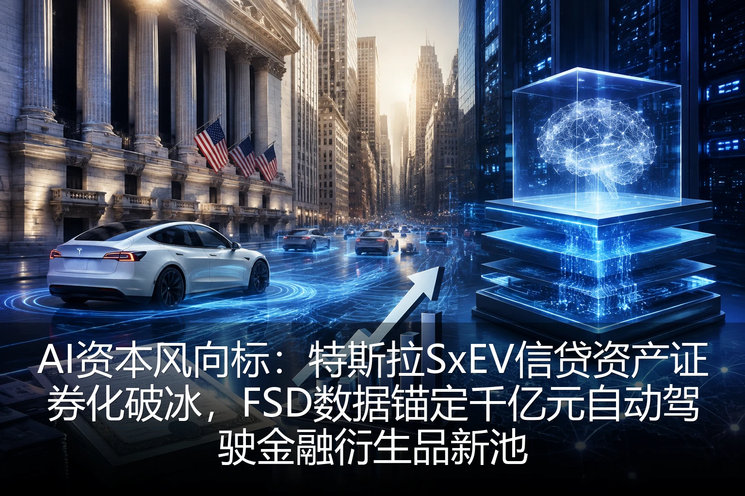 AI资本风向标：特斯拉SxEV信贷资产证券化破冰，FSD数据锚定千亿元自动驾驶金融衍生品新池