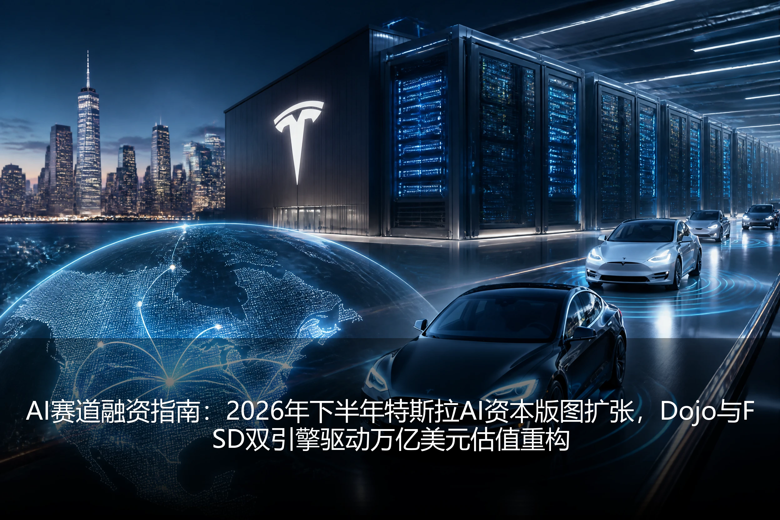 AI赛道融资指南：2026年下半年特斯拉AI资本版图扩张，Dojo与FSD双引擎驱动万亿美元估值重构