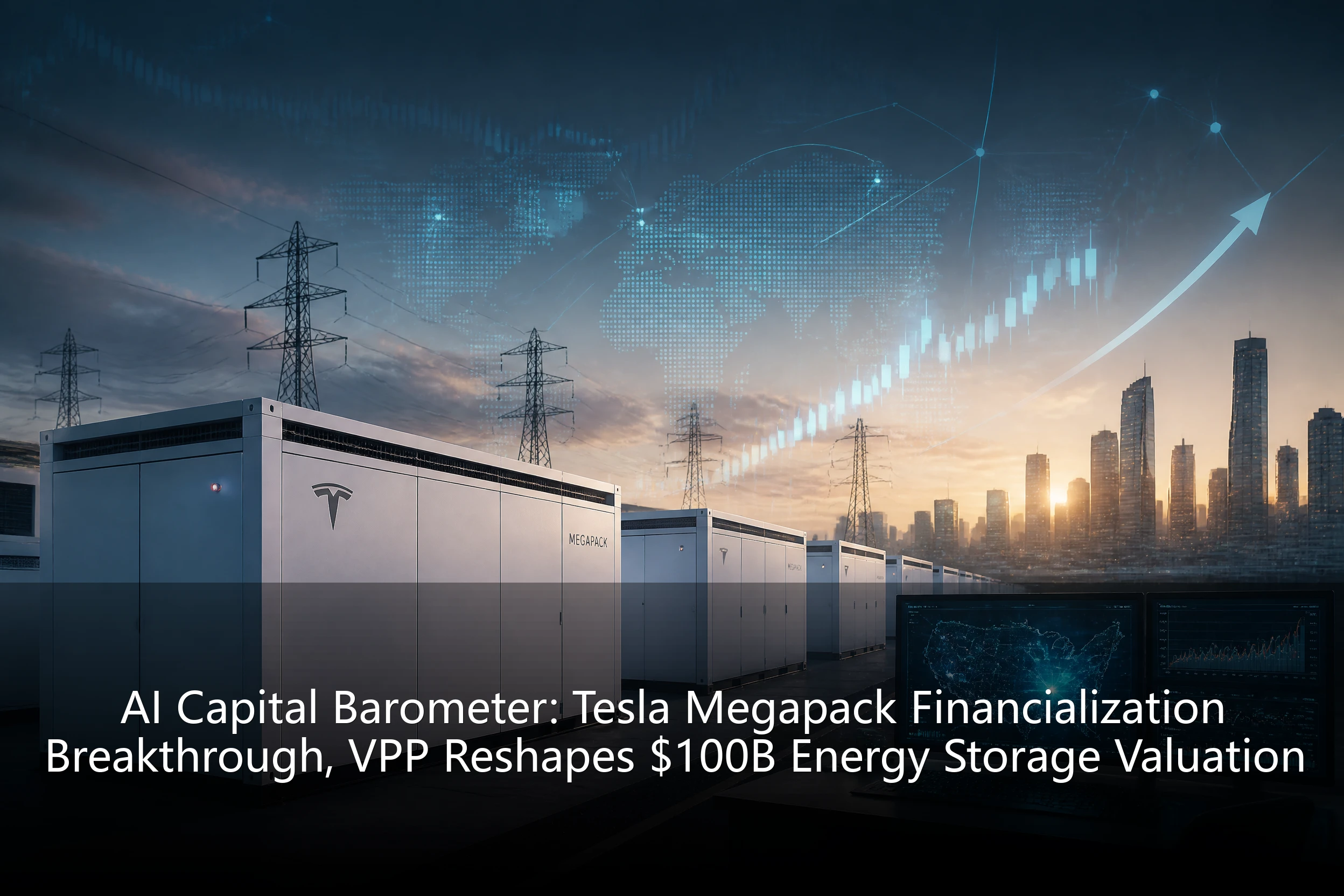 AI Capital Barometer: Tesla Megapack Financialization Breakthrough, VPP Reshapes $100B Energy Storage Valuation
