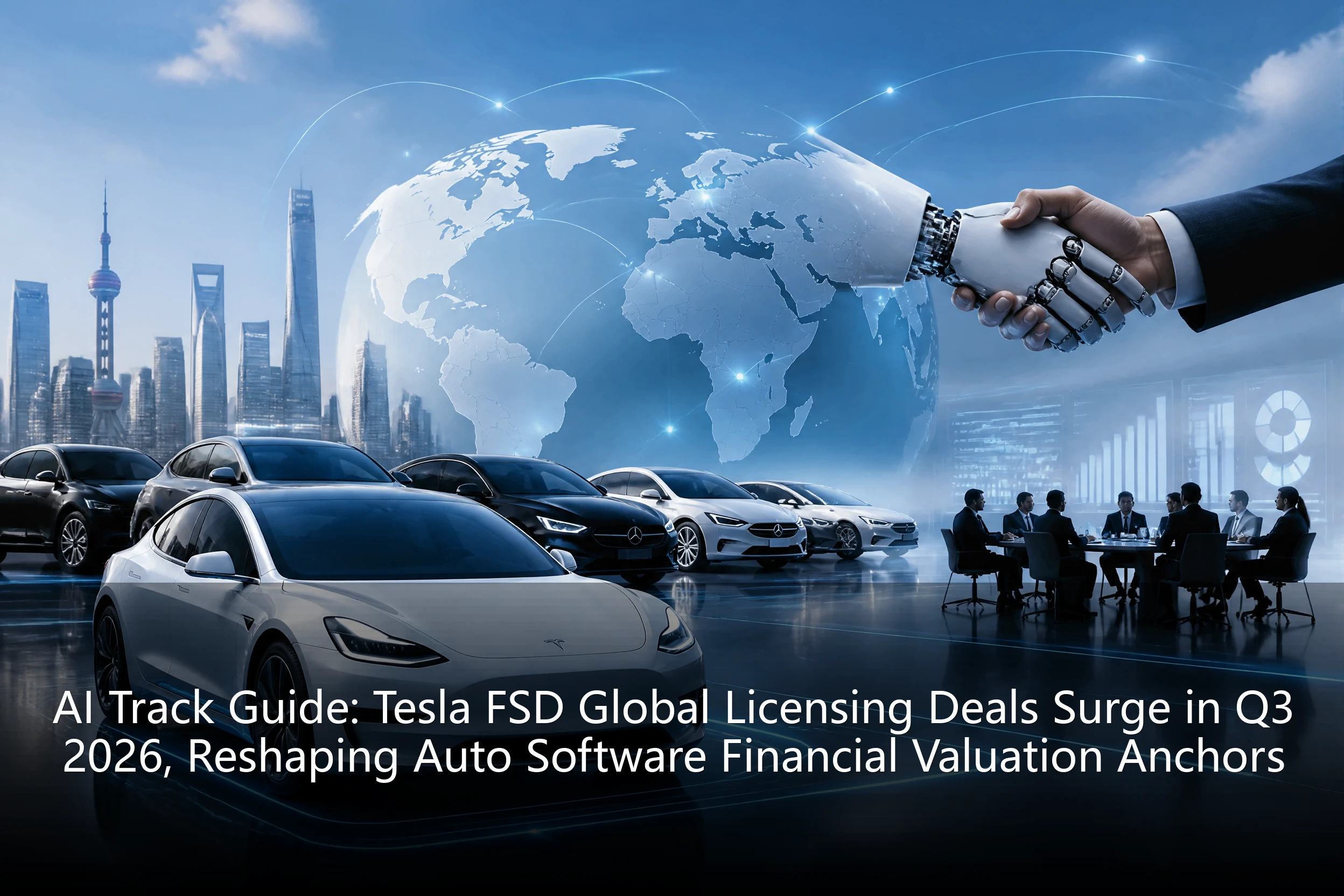 AI Track Guide: Tesla FSD Global Licensing Deals Surge in Q3 2026, Reshaping Auto Software Financial Valuation Anchors