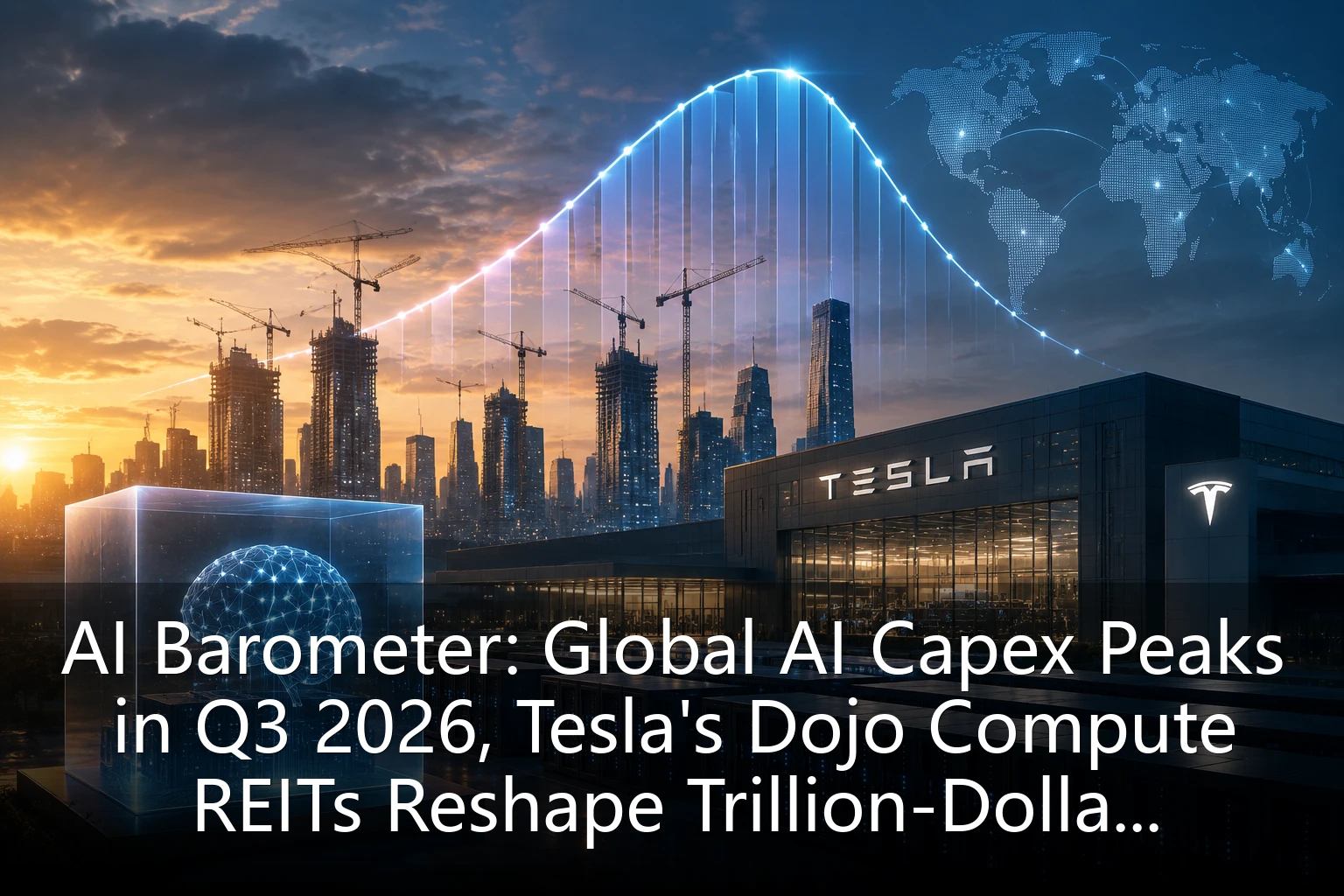 AI Barometer: Global AI Capex Peaks in Q3 2026, Tesla's Dojo Compute REITs Reshape Trillion-Dollar Valuation Base
