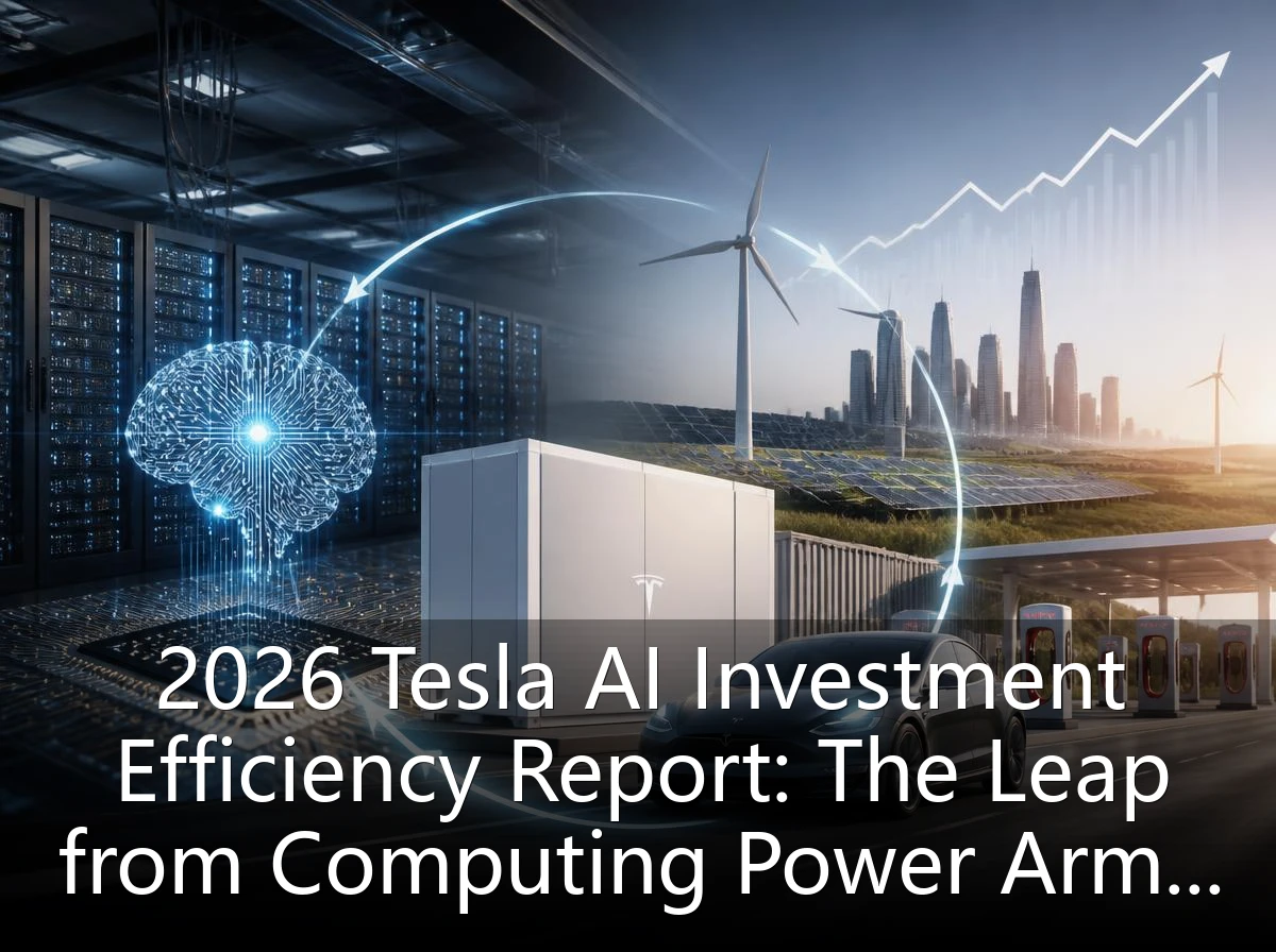 2026 Tesla AI Investment Efficiency Report: The Leap from Computing Power Arms Race to Energy Monetization Closed Loop