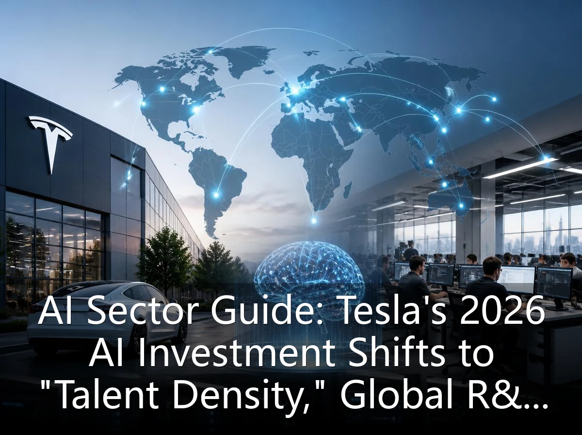 AI Sector Guide: Tesla's 2026 AI Investment Shifts to 