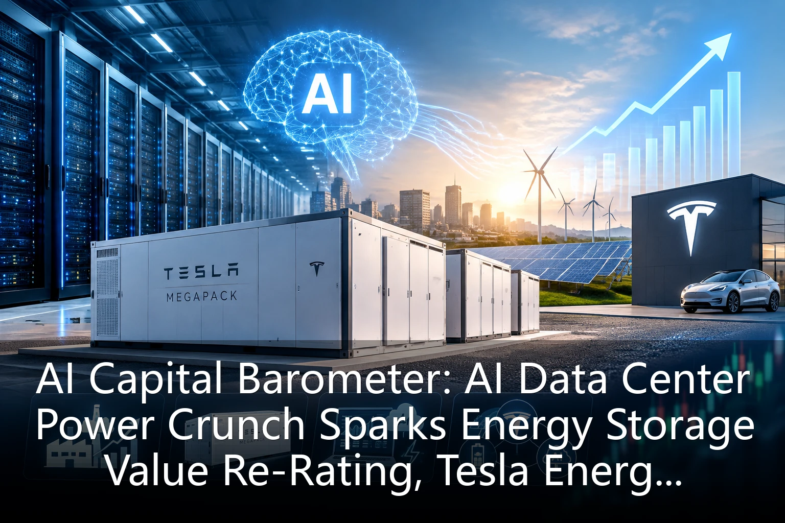 AI Capital Barometer: AI Data Center Power Crunch Sparks Energy Storage Value Re-Rating, Tesla Energy Business Emerges as a Second Valuation Pillar